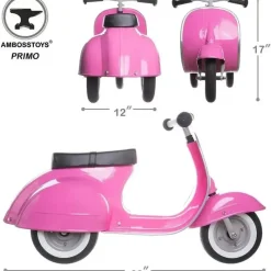 Uniche Collective Ambosstoys - patinetes infantis de metal, rosa Outlet