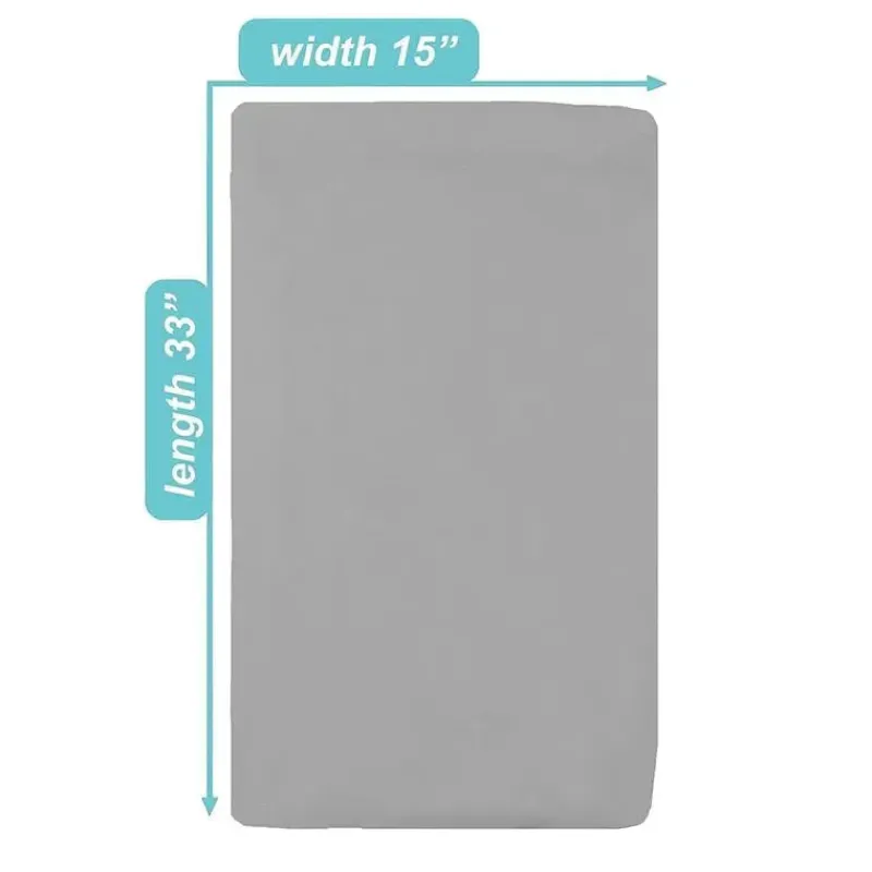 american_baby__algodo_mal_SKUGdT8qjzT_10.webp American Baby Company American Baby -100% Algodão Malha 5,7 Oz Valor Jersey Lençol de Berço Ajustado 15 X 33 X 4, Alfabeto Cinza Best