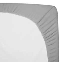 American Baby Company American Baby -100% Algodão Malha 5,7 Oz Valor Jersey Lençol de Berço Ajustado 15 X 33 X 4, Alfabeto Cinza Best