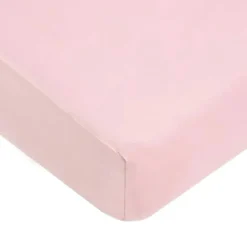 American Baby Company American Baby -100% Cotton Knit Jersey Fitted Crib Sheet, Pink Discount