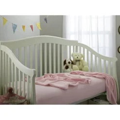 American Baby Company American Baby -100% Cotton Knit Jersey Fitted Crib Sheet, Pink Discount