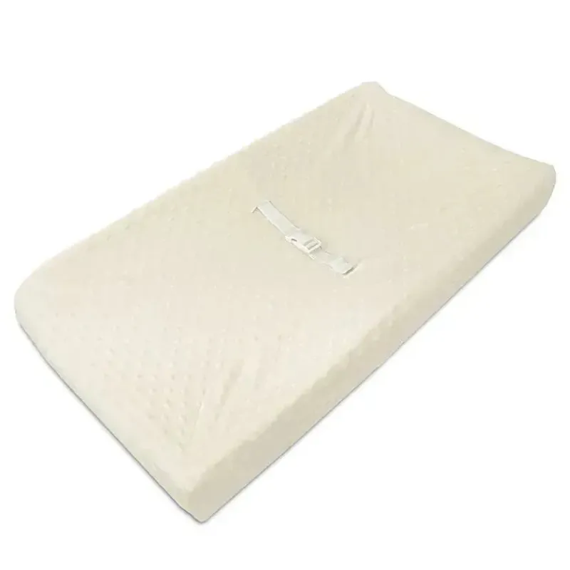 american_baby__heavenly_s_SKUMTwTv8PF_0.webp American Baby Company American Baby - Heavenly Soft Minky Dot com contorno para trocador de fraldas, bege Best