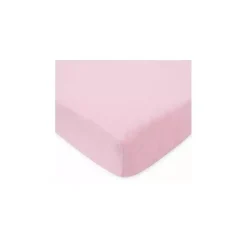 American Baby Company American Baby - Lençol para berço/mini berço Heavenly Soft Chenille, rosa Hot