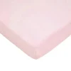 American Baby Company American Baby - Mini lençol de berço ajustado 24 x 38, lençol portátil de jérsei 100% algodão, rosa bebê Best
