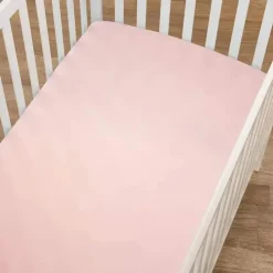 American Baby Company American Baby - Mini Lençol de Berço 24 x 38, Lençol Portátil 100% Algodão Jersey, Blush Discount