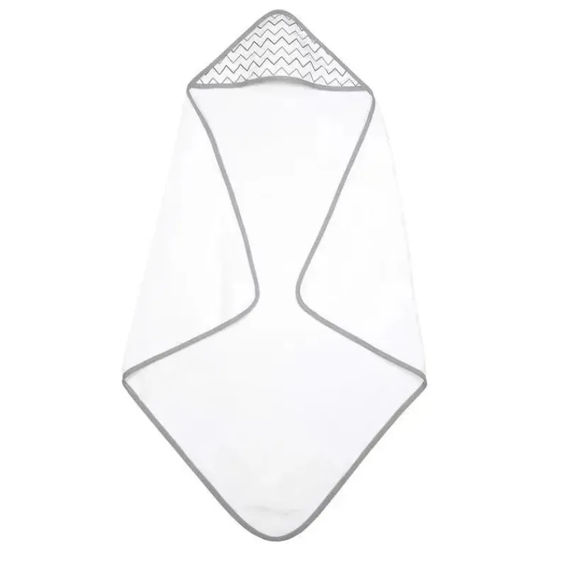american_baby__tl_care_te_SKUlcHsx4LQ_2.webp American Baby Company American Baby - TL Care Terry 2 pacotes de toalhas com capuz, algodão orgânico, estrelas cinza/ziguezague cinza Best