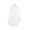 American Baby Company American Baby - toalha orgânica com capuz e toalhinha, setas douradas/rosa Fashion