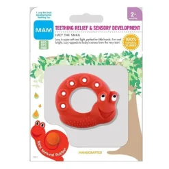 Mam Amigos do , Lucy The Snail, Vermelho, 2+ Meses, Vermelho New