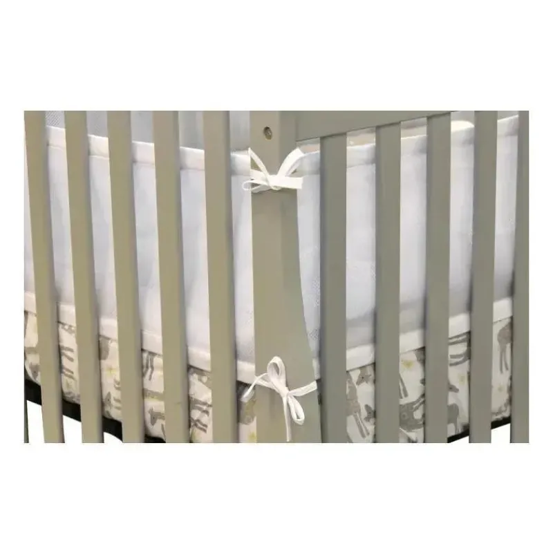 amortecedores_kidiway_kid_SKUR1QHE65R_3.webp Kidiway Amortecedores Kidilove Branco 3D de Malha para Berço Online