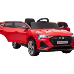 Tobbi Aosom - Carro Audi infantil movido a bateria em brinquedo com controle remoto, vermelho Sale