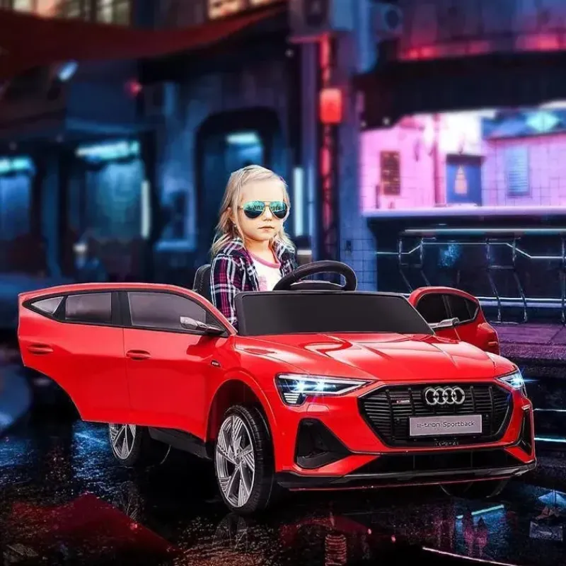 aosom__carro_audi_infanti_SKUMZBRDUFg_1.webp Tobbi Aosom - Carro Audi infantil movido a bateria em brinquedo com controle remoto, vermelho Sale