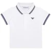Armani Baby - Boy Essential Short Sleeve Polo, White Fashion