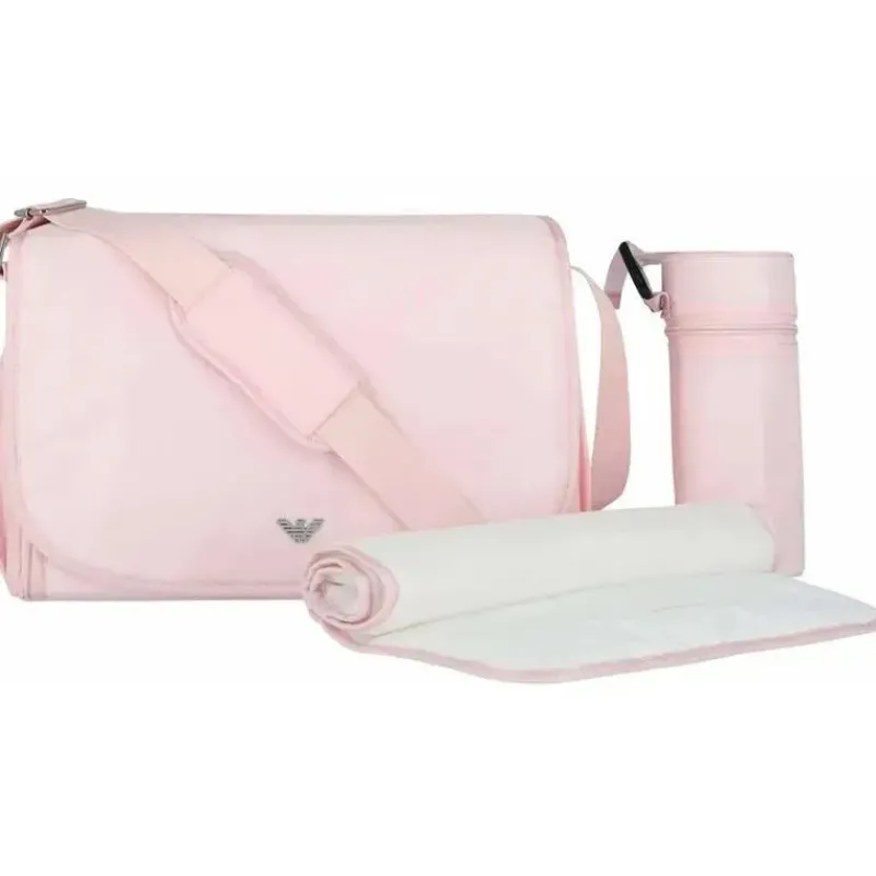 armani_baby__conjunto_de__SKU809DmYc3_0.webp Armani Baby - Conjunto de bolsa múmia com placa de águia, rosa Discount