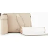 Armani Baby - Conjunto de bolsa múmia com placa de águia, bege Fashion