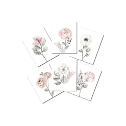 Lambs u0026 Ivy Arte de parede sem moldura de cordeiros e hera - aquarela floral Discount