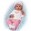 Ashton Drake - Linda Murray Jayla Baby Doll respira e tem batimentos cardíacos Sale