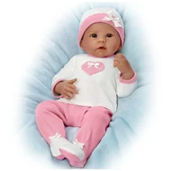 Ashton Drake - Linda Murray Jayla Baby Doll respira e tem batimentos cardíacos Sale
