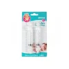 Ali Express Aspirador nasal com tubo de agulha sólido de silicone para bebê 2 peças 10 ml Hot