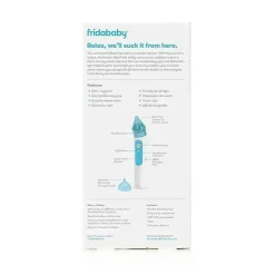 FridaBaby Aspirador Nasal Eletrônico , Nariz Elétrico Frida, Aspirador Nasal Recarregável USB Best