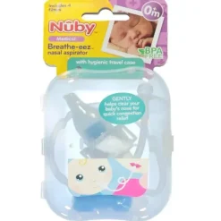 Nuby Aspirador Nasal com Estojo de Viagem Clearance