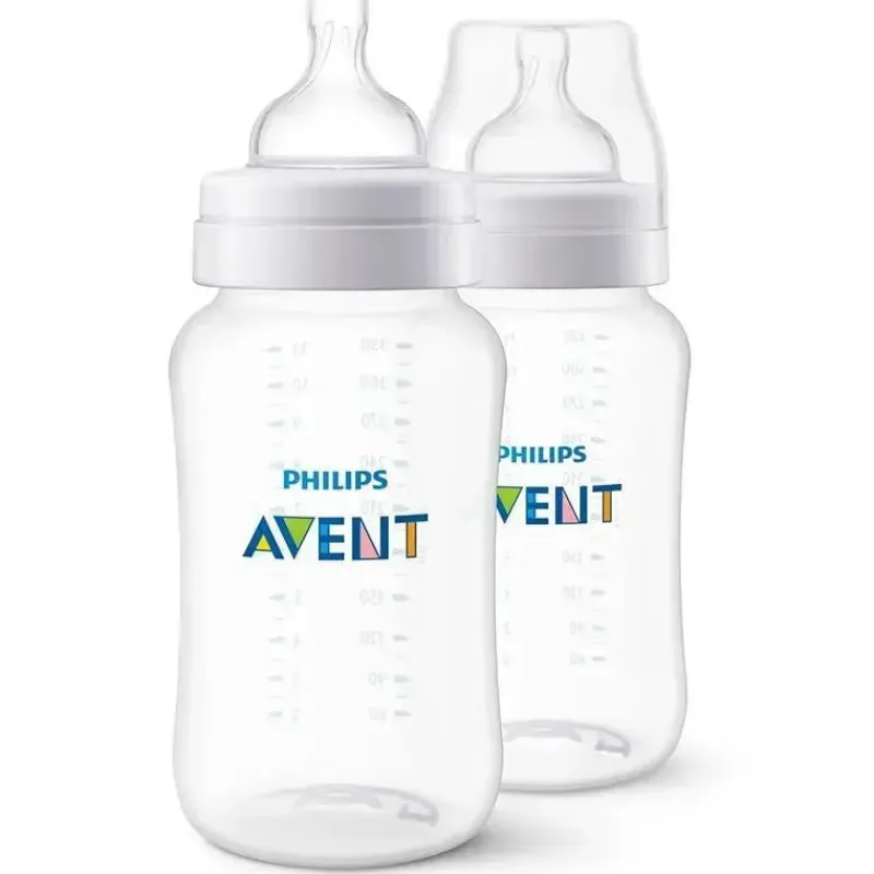 avent___biberes_anticlica_SKUfAnOzB6H_0.webp Philips Avent Avent - 2 biberões anti-cólicas, 11 onças, transparente Fashion