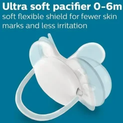 Philips Avent Avent - biberão anti-cólica com respiradouro sem ar conjunto para recém-nascidos com aconchego, transparente Fashion