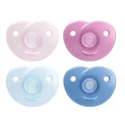 Philips Avent Avent - Chupeta Soothie Heart 2Pk, 0/3M, Estojo Misto Outlet