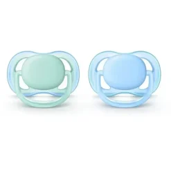 Philips Avent Avent - Chupeta Ultra Air 0-6M, Azul/Verde, 2 unidades Best