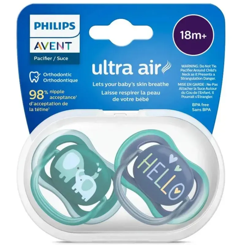 avent__chupeta_ultra_air__SKUE3CUtJ9d_6.webp Philips Avent Avent - Chupeta Ultra Air 18M+, Opal Elephant / Blue Hello, Pacote com 2 Hot