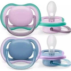 Philips Avent Avent - Chupeta Ultra Air 2Pk Azul Hush &amp; Lush Lilás, 6/18M Best