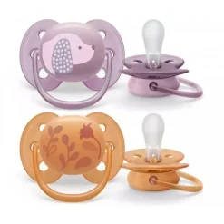 Philips Avent Avent - Chupeta Ultra Suave Laranja e Lavanda 6/18M Outlet