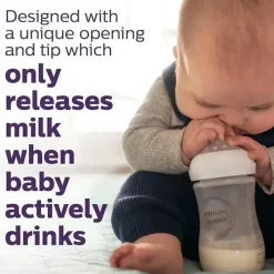Philips Avent Avent - Conjunto de Biberão Natural de Vidro Hot