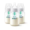Philips Avent Avent - Garrafa anti-cólica de 3 unidades com ventilação sem ar, 9 onças, transparente Online