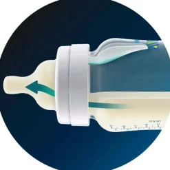 Philips Avent Avent - Garrafa anti-cólica de 3 unidades com ventilação sem ar, 4 onças, transparente Hot
