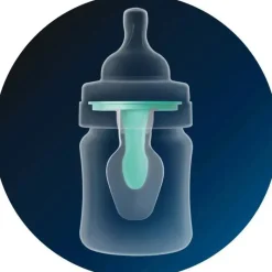 Philips Avent Avent - Garrafa anti-cólica de 3 unidades com ventilação sem ar, 4 onças, transparente Hot