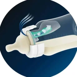 Philips Avent Avent - Garrafa anti-cólica de 3 unidades com ventilação sem ar, 4 onças, transparente Hot