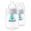 Philips Avent Avent - mamadeira anti-cólica 2 unidades com ventilação sem ar, 4 onças, transparente Outlet