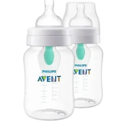 Philips Avent Avent - mamadeira anti-cólica 2 unidades com ventilação sem ar, 9 onças, transparente Online