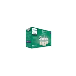 Philips Avent Avent - mamadeira de vidro natural de 3 unidades com bico de resposta natural, 4 onças Best