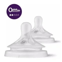 Philips Avent Avent - Mamilo de Resposta Natural 2Pk, Fluxo 2 Hot