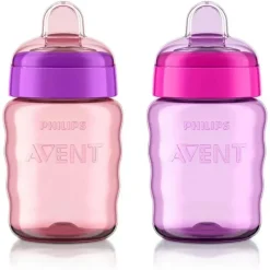 Philips Avent Avent - 2Pk My Easy Sippy Cup, Rosa/Roxo, 9oz Best