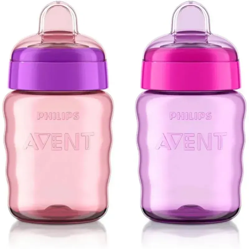 avent__pk_my_easy_sippy_c_SKUFagFMSyP_0.webp Philips Avent Avent - 2Pk My Easy Sippy Cup, Rosa/Roxo, 9oz Best