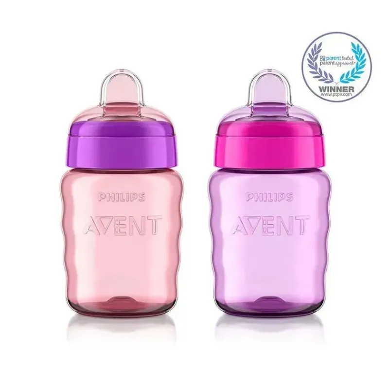 avent__pk_my_easy_sippy_c_SKUFagFMSyP_1.webp Philips Avent Avent - 2Pk My Easy Sippy Cup, Rosa/Roxo, 9oz Best