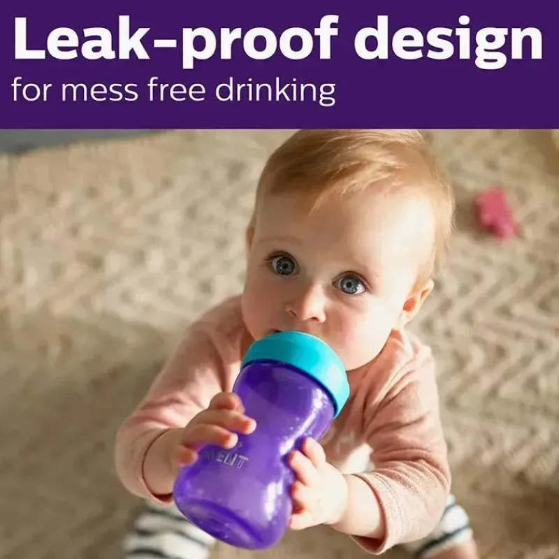 avent__pk_my_grippy_spout_SKUG24dJbFw_1.webp Philips Avent Avent - 2Pk My Grippy Spout Cup, Rosa/Roxo, 10oz Clearance