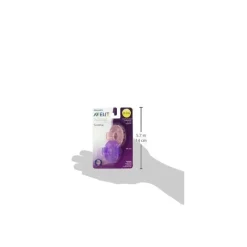 Philips Avent Avent - 2Pk Soothie, 0/3M, Rosa/Roxo Fashion