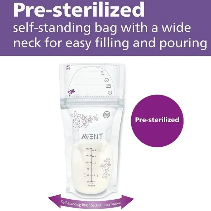 avent__sacos_de_armazenam_SKUN8Rc4N4m_1.webp Philips Avent Avent - Sacos de armazenamento de leite materno de 50 quilates, 6 onças/180 ml Clearance