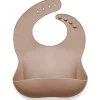 Ali + Oli Babador de bebê de silicone enrola e fica fechado (taupe) Outlet