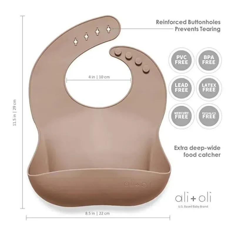 babador_de_beb_de_silicon_SKUCymWQ2pQ_5.webp Ali + Oli Babador de bebê de silicone enrola e fica fechado (taupe) Outlet
