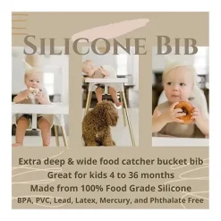 Ali + Oli Babador de bebê de silicone enrola e fica fechado (coração suave) Discount