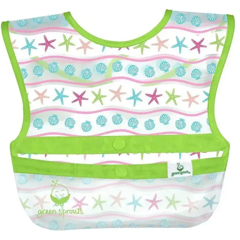 babadores_iplay__snap_amp_SKU7BIGlU1f_3.webp Iplay Babadores - Snap & Go Wipe-Off (3Pk), Rosa Shell Floral, 9-18 meses Hot